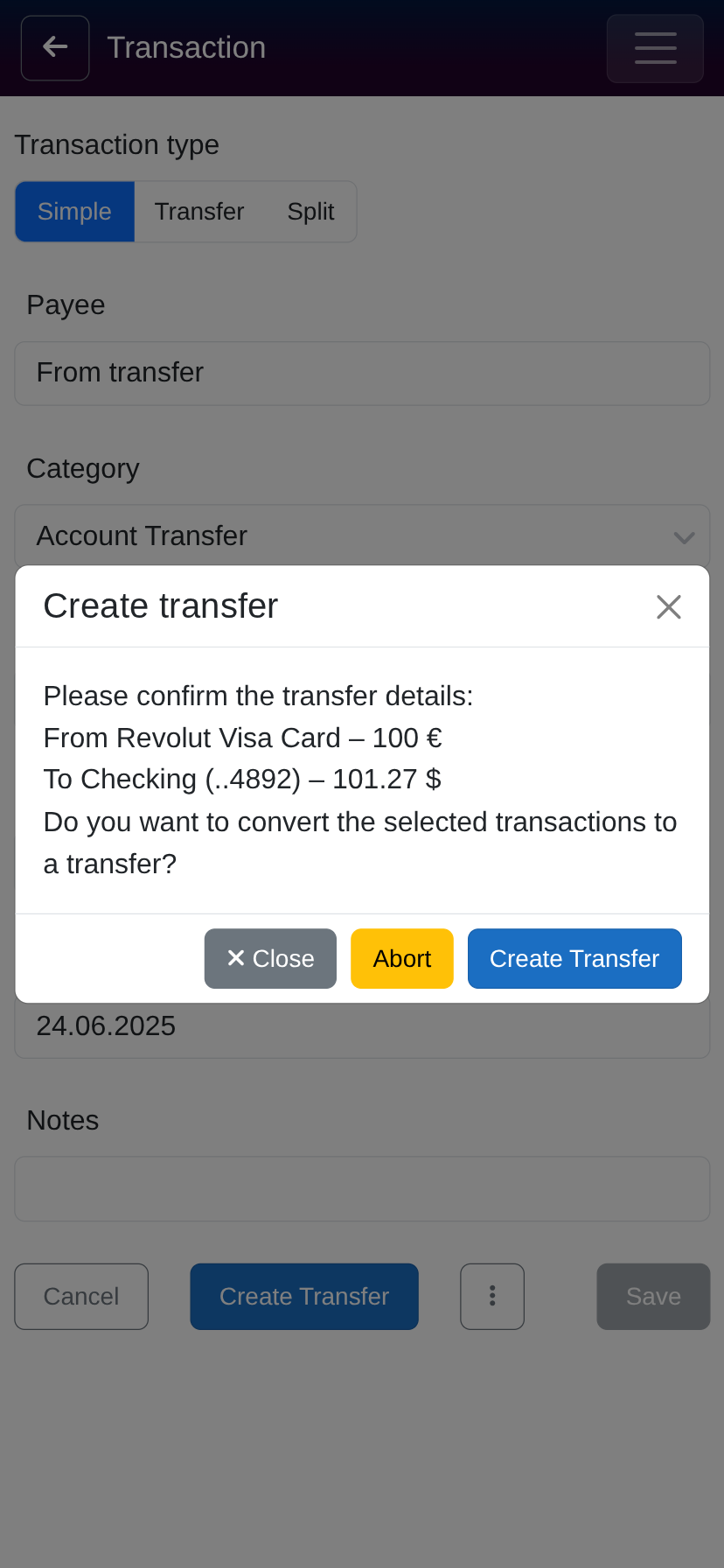 Group Transfer